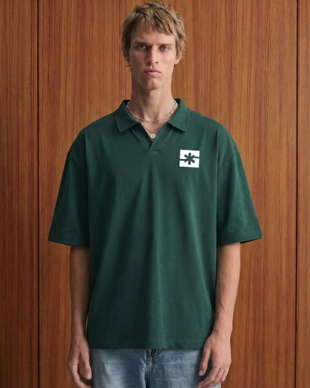 SKAID CLASSIC POLO (FOREST GREEN)