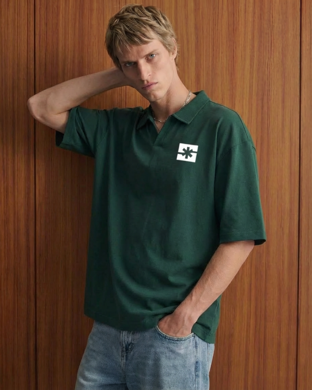 SKAID CLASSIC POLO (FOREST GREEN)