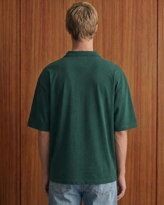 SKAID CLASSIC POLO (FOREST GREEN)