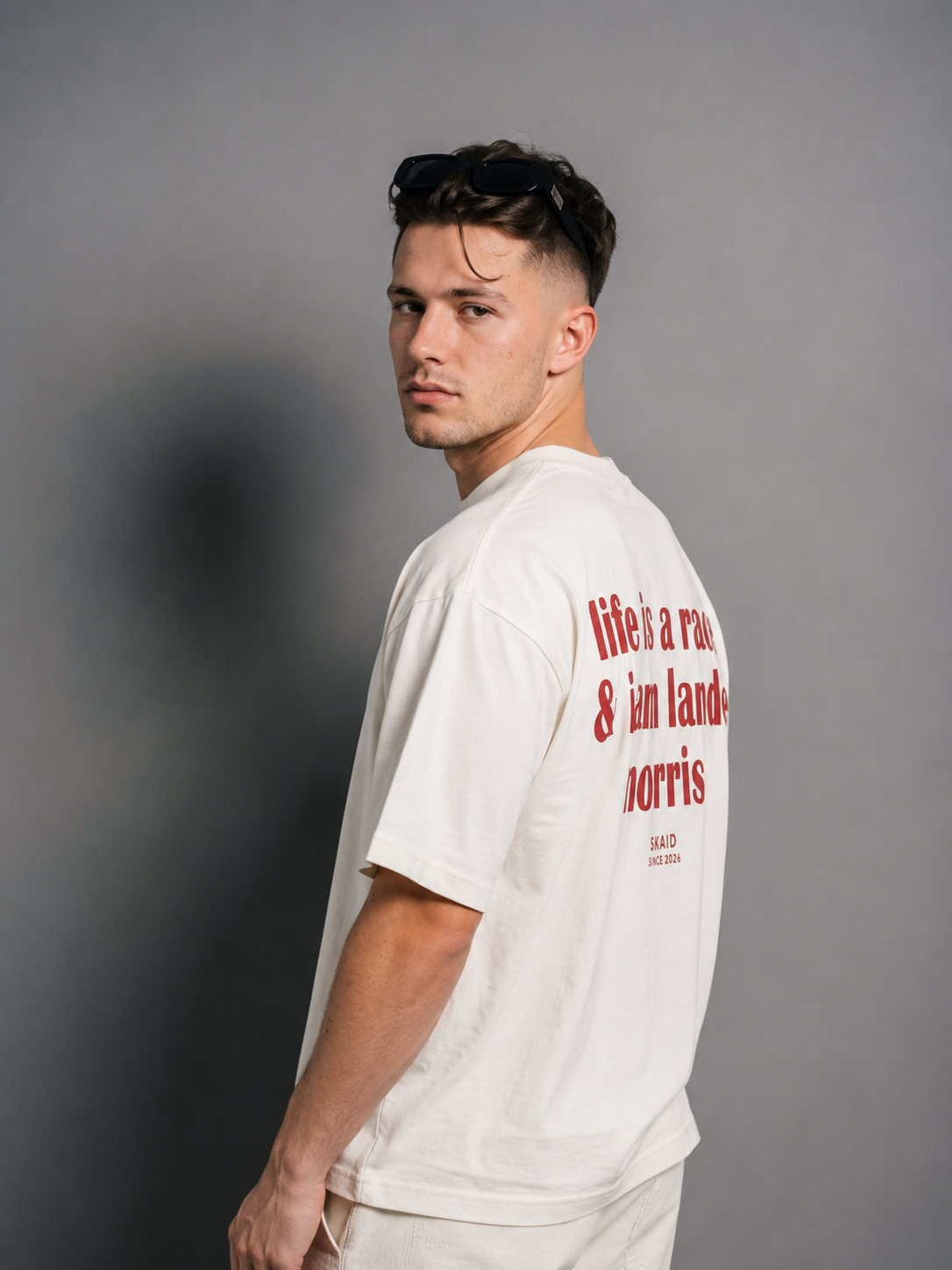 SKAID LIFE IS A RACE NORRIS TSHIRT