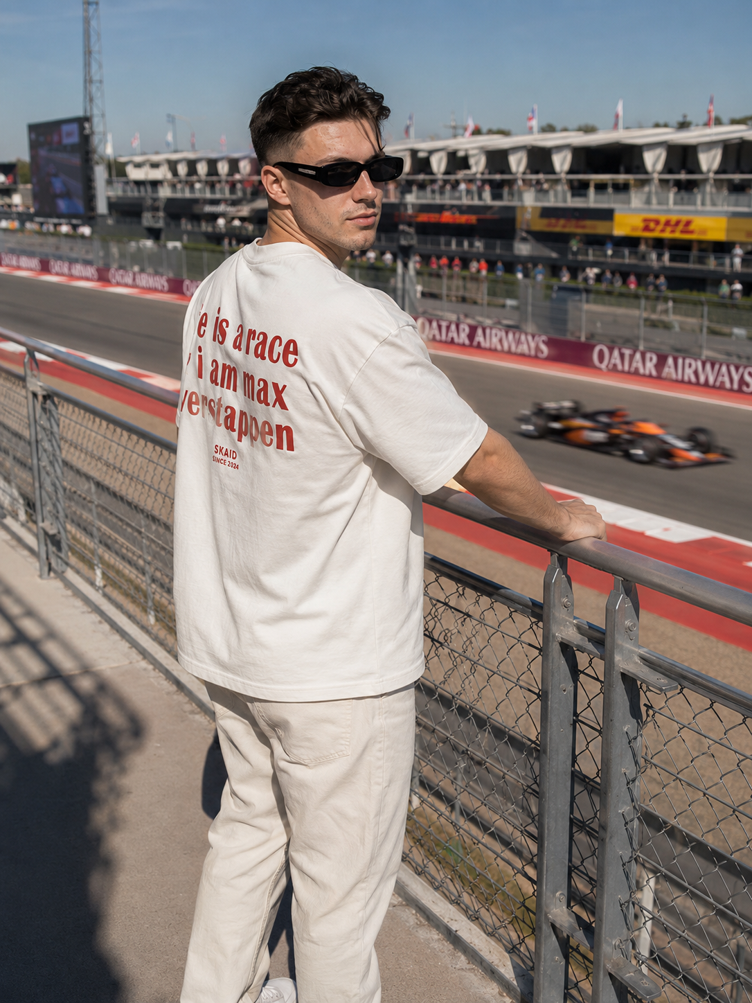 SKAID LIFE IS RACE VERSTAPPEN TSHIRT