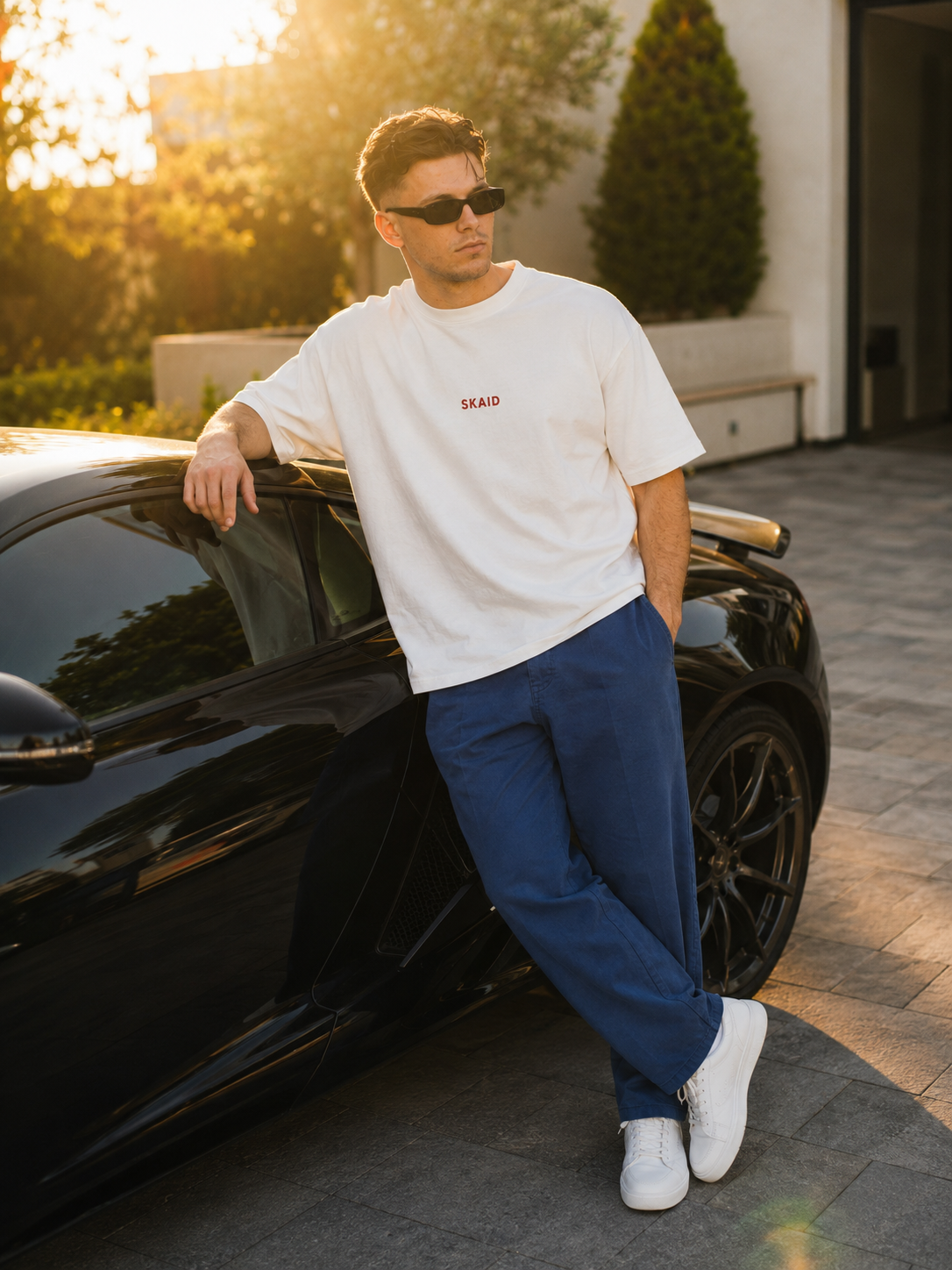 SKAID LIFE IS A RACE LECLERC TSHIRT
