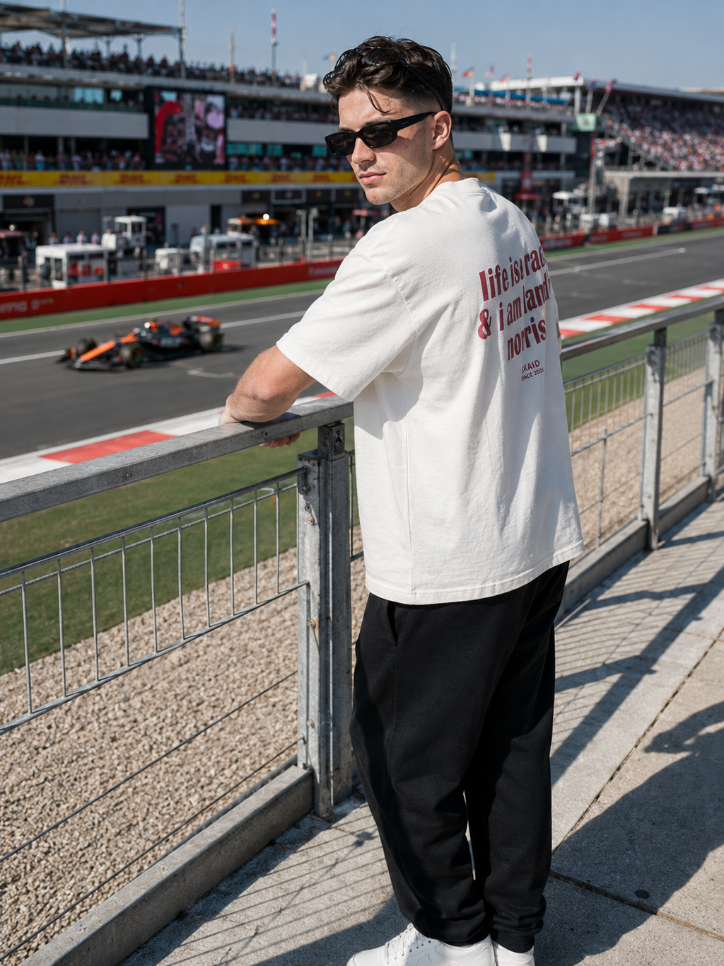 SKAID LIFE IS A RACE NORRIS TSHIRT