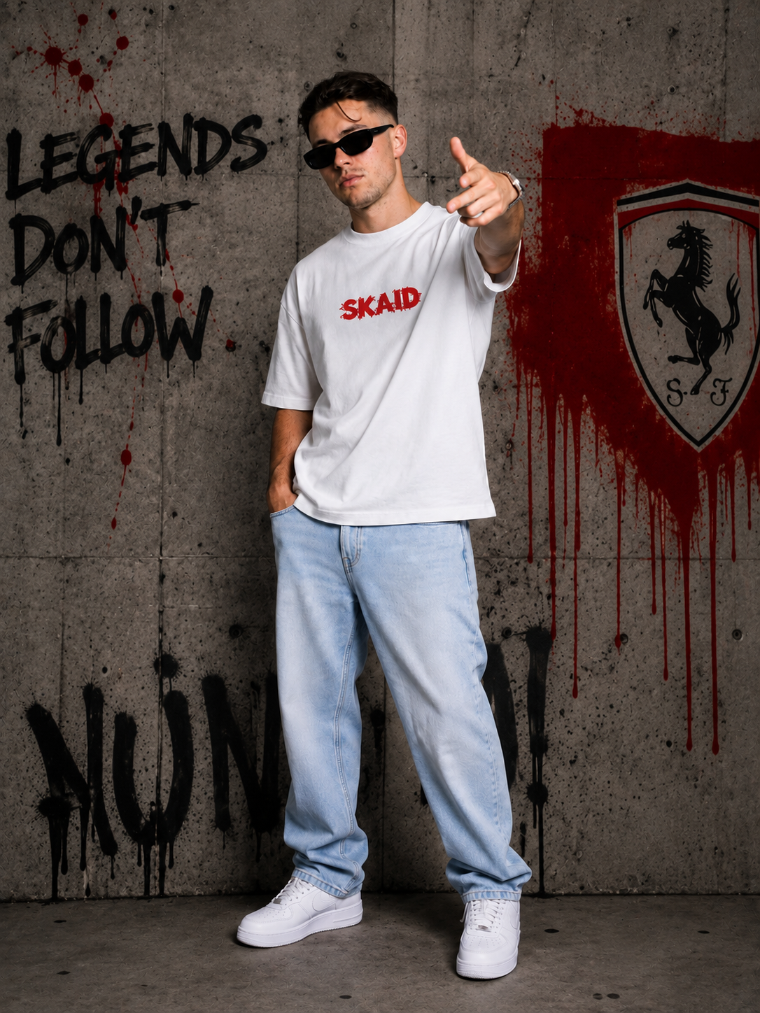 SKAID FERRARI FANBOY TSHIRT