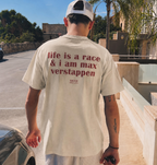 SKAID LIFE IS RACE VERSTAPPEN TSHIRT