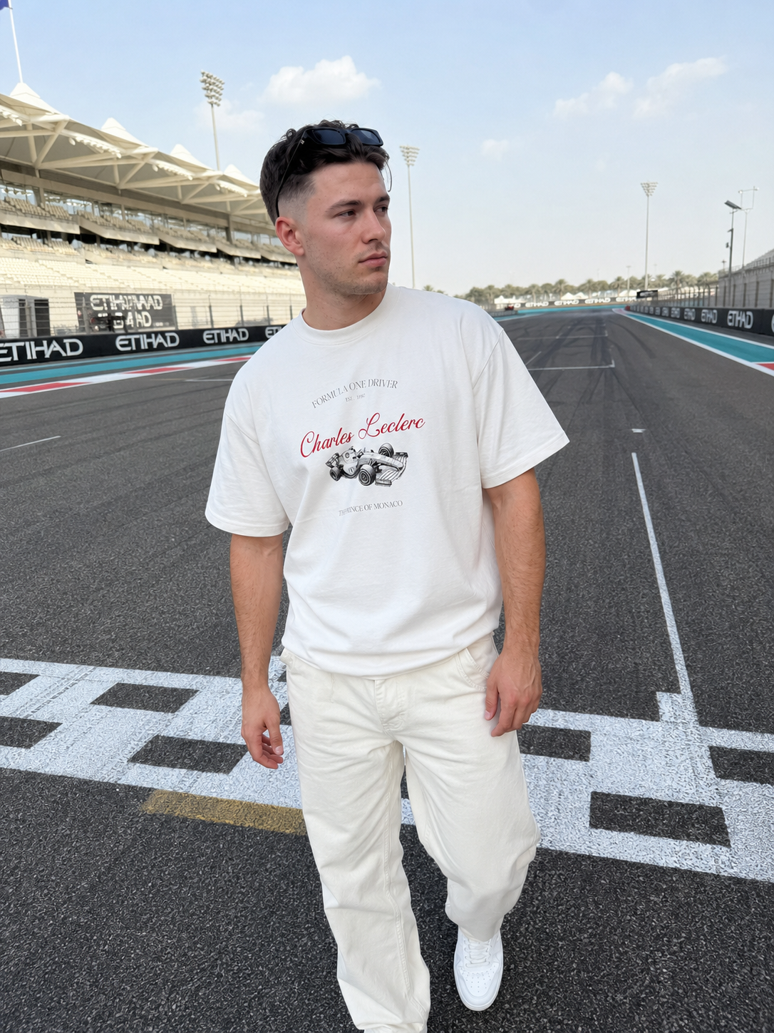 SKAID LECLERC PRINCE OF MONACO TSHIRT