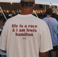 SKAID LIFE IS A RACE HAMILTON TSHIRT