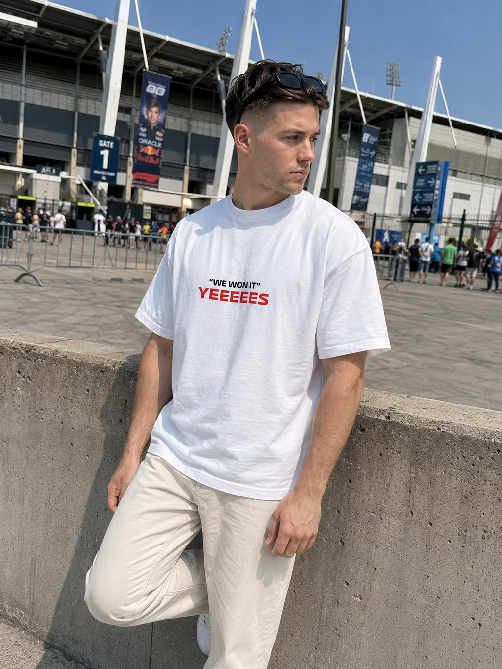 SKAID LECLERC MONACO VICTORY TSHIRT
