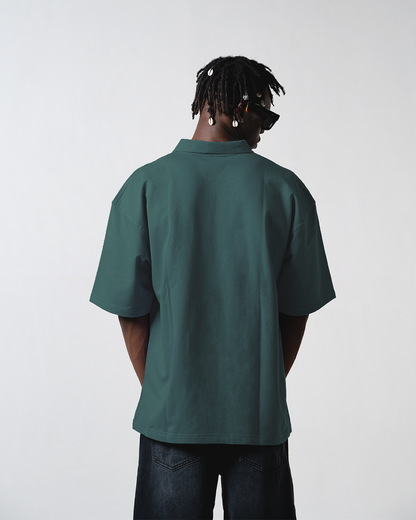 SKAID CLASSIC POLO (FOREST GREEN)