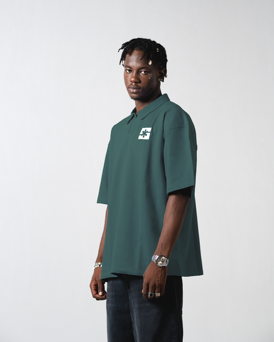 SKAID CLASSIC POLO (FOREST GREEN)